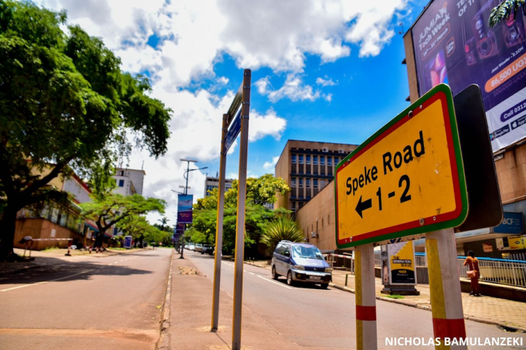 Deserted-Speke-road-in-Kampala